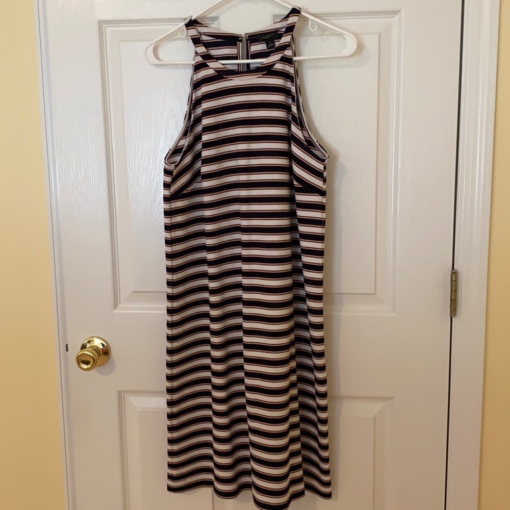 Ann Taylor Factory striped dress, size 10